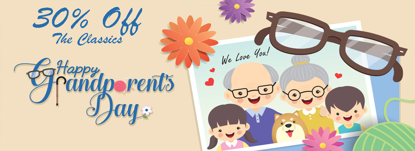 Celebrate Grandparents With 30% OFF!