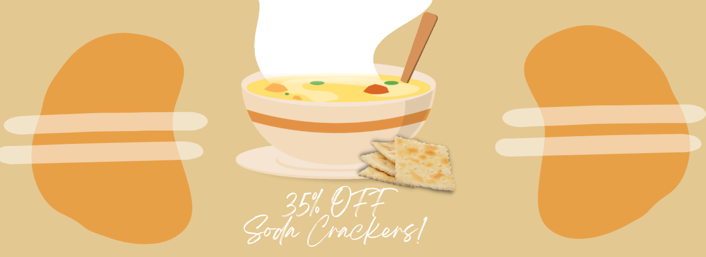 National Soup Month Means You Need Crackers